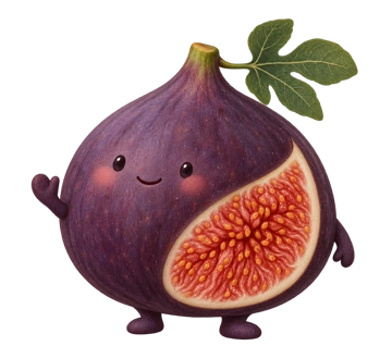 Figo, our fig mascot